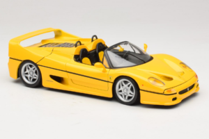 Ferrari F50 Kabriolet Shell Žltý Maisto 1:18 3076-Y2 Kov – obrázok 6 z 8