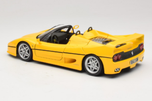 Ferrari F50 Kabriolet Shell Žltý Maisto 1:18 3076-Y2 Kov – obrázok 7 z 8