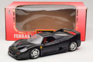 Ferrari F50 Coupe Čierny Bburago 1:18 3372-B1 Kov – obrázok 8 z 8