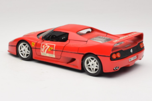 Ferrari F50 Coupe #50 50 Jahre Ferrari Červený Bburago 1:18 3352-P2 Kov – obrázok 7 z 8