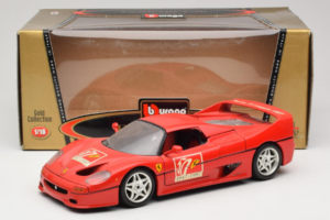 Ferrari F50 Coupe #50 50 Jahre Ferrari Červený Bburago 1:18 3352-P2 Kov – obrázok 8 z 8