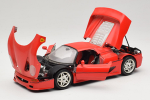 Ferrari F50 Coupe Červený Bburago 1:18 3382 Kov – obrázok 2 z 8