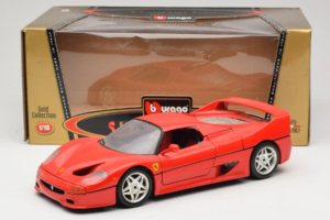 Ferrari F50 Coupe Červený Bburago 1:18 3382 Kov – obrázok 8 z 8