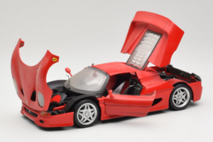 Ferrari F50 Coupe Shell Červený Maisto 1:18 3076-R1 Kov – obrázok 2 z 8