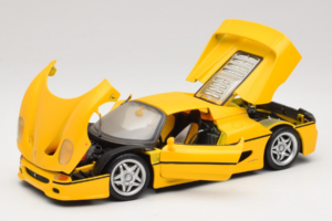 Ferrari F50 Coupe Shell Žltý Maisto 1:18 3076-Y1 Kov – obrázok 2 z 8