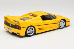 Ferrari F50 Coupe Shell Žltý Maisto 1:18 3076-Y1 Kov – obrázok 3 z 8