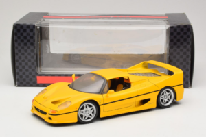Ferrari F50 Coupe Shell Žltý Maisto 1:18 3076-Y1 Kov – obrázok 8 z 8