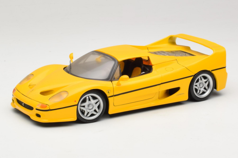 Ferrari F50 Coupe Shell Žltý Maisto 1:18 3076-Y1 Kov