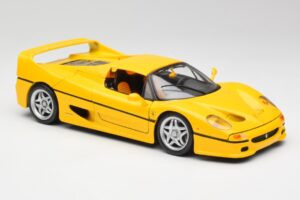 Ferrari F50 Giallo Modena Maisto 1:18 F50001 Kov – obrázok 6 z 8