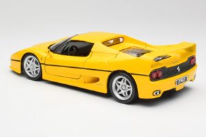 Ferrari F50 Giallo Modena Maisto 1:18 F50001 Kov – obrázok 7 z 8