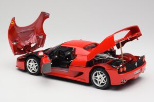 Ferrari F50 Hardtop Červený Bburago 1:18 3362 Kov – obrázok 5 z 8