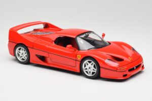 Ferrari F50 Hardtop Červený Bburago 1:18 3362 Kov – obrázok 6 z 8