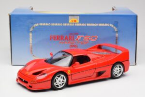 Ferrari F50 Hardtop Červený Bburago 1:18 3362 Kov – obrázok 8 z 8