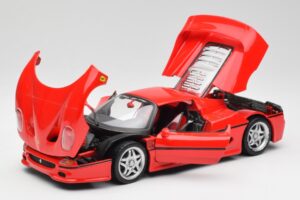 Ferrari F50 Červený Maisto 1:18 50262 Kov – obrázok 2 z 8