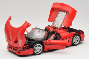 Ferrari F50 Spider Červený Shell Maisto 1:18 3076-M1 Kov – obrázok 2 z 8