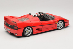 Ferrari F50 Spider Červený Shell Maisto 1:18 3076-M1 Kov – obrázok 3 z 8
