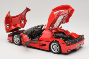 Ferrari F50 Spider Červený Shell Maisto 1:18 3076-M1 Kov – obrázok 5 z 8