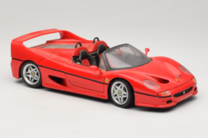 Ferrari F50 Spider Červený Shell Maisto 1:18 3076-M1 Kov – obrázok 6 z 8