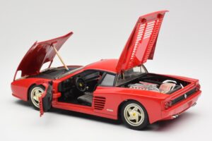 Ferrari F512 M Červený Hot Wheels 1:18 29758 Kov – obrázok 5 z 8
