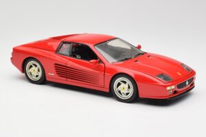 Ferrari F512 M Červený Hot Wheels 1:18 29758 Kov – obrázok 6 z 8