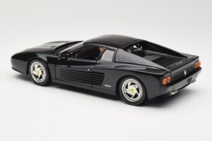 Ferrari F512M Čierny Hot Wheels 1:18 23922 Kov – obrázok 7 z 8