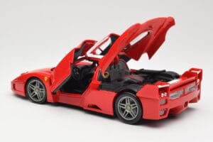 Ferrari FXX Červený Hot Wheels 1:18 310801 Kov – obrázok 5 z 8