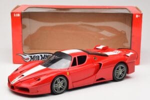 Ferrari FXX Červený Hot Wheels 1:18 310801 Kov – obrázok 8 z 8