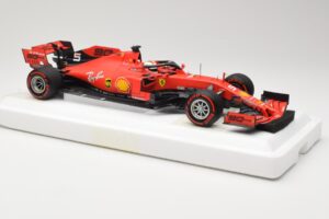 Ferrari SF90 #5 S. Vettel Italian GP Monza 2019 BBR 1:18 BBR191835 Živica – obrázok 4 z 6