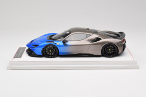 Ferrari SF90 Novitec Blue Grey Metallic IVY 1:18 REMC029 Živica