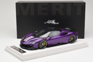 Ferrari SF90 Stradale Novitec Purple Metallic IVY 1:18 REMC021 Živica – obrázok 7 z 7
