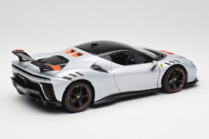 Ferrari SF90 XX Stradale Arctic White Bburago 1:18 18-16020W Kov – obrázok 3 z 8