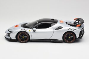 Ferrari SF90 XX Stradale Arctic White Bburago 1:18 18-16020W Kov – obrázok 4 z 8