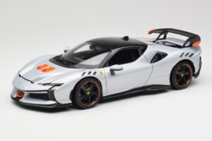 Ferrari SF90 XX Stradale Arctic White Bburago 1:18 18-16020W Kov