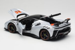 Ferrari SF90 XX Stradale Arctic White Bburago 1:18 18-16020W Kov – obrázok 5 z 8
