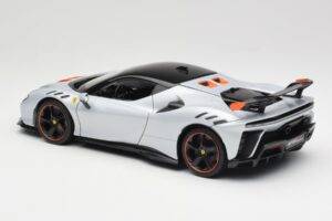 Ferrari SF90 XX Stradale Arctic White Bburago 1:18 18-16020W Kov – obrázok 7 z 8