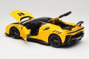 Ferrari SF90 XX Stradale Giallo Modena Bburago 1:18 18-16020Y Kov – obrázok 5 z 8
