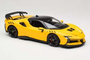 Ferrari SF90 XX Stradale Giallo Modena Bburago 1:18 18-16020Y Kov – obrázok 6 z 8