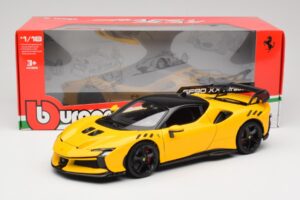 Ferrari SF90 XX Stradale Giallo Modena Bburago 1:18 18-16020Y Kov – obrázok 8 z 8