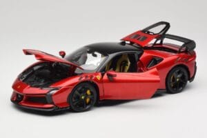 Ferrari SF90 XX Stradale Magma Red Bburago 1:18 18-16020R Kov – obrázok 2 z 8