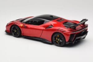 Ferrari SF90 XX Stradale Magma Red Bburago 1:18 18-16020R Kov – obrázok 7 z 8