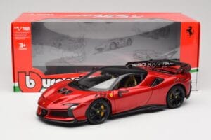 Ferrari SF90 XX Stradale Magma Red Bburago 1:18 18-16020R Kov – obrázok 8 z 8
