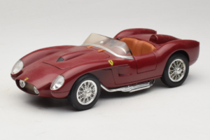 Ferrari Testa Rossa Tmavo Červený Shell Shell 1:18 40026 Kov
