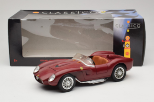 Ferrari Testa Rossa Tmavo Červený Shell Shell 1:18 40026 Kov – obrázok 8 z 8
