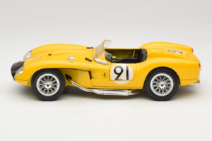 Ferrari 250 Testa Rossa #91 Žltý Limitovaná Edícia Bburago 1:18 3007-Y1 Kov – obrázok 4 z 8