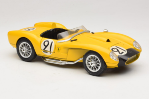 Ferrari 250 Testa Rossa #91 Žltý Limitovaná Edícia Bburago 1:18 3007-Y1 Kov – obrázok 6 z 8