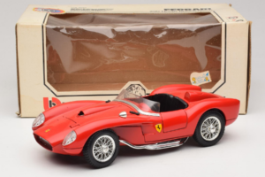 Ferrari 250 Testa Rossa Červený Bburago 1:18 3007-P2 Kov – obrázok 8 z 8