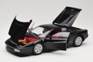 Ferrari Testarossa Čierny Kyosho 1:18 08425BK Kov – obrázok 2 z 8
