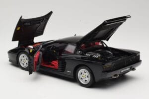 Ferrari Testarossa Čierny Kyosho 1:18 08425BK Kov – obrázok 5 z 8