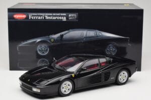 Ferrari Testarossa Čierny Kyosho 1:18 08425BK Kov – obrázok 8 z 8