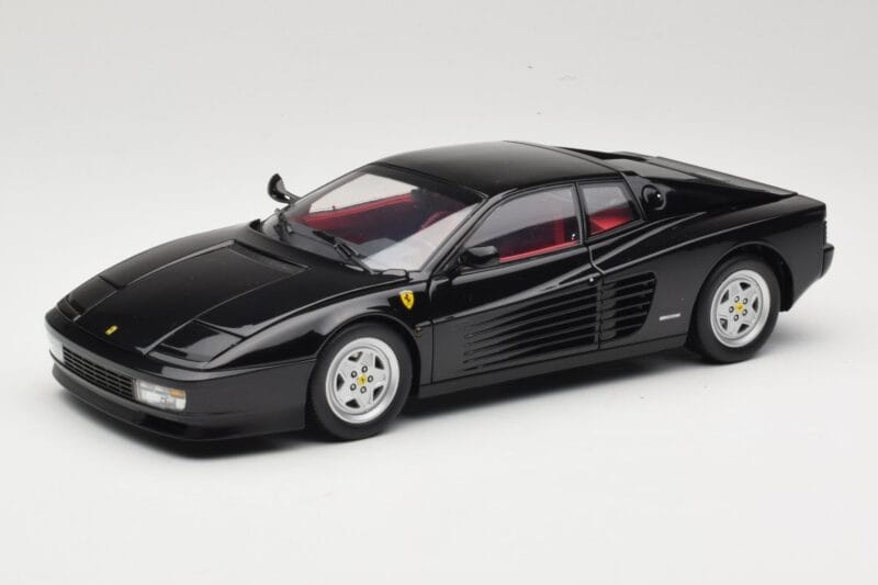 Ferrari Testarossa Čierny Kyosho 1:18 08425BK Kov